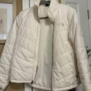 North face white jacket